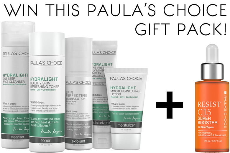 Win Paula’s Choice’s Hydralight Advanced Kits!