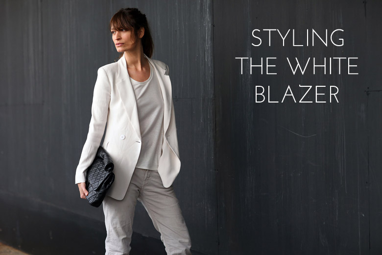 How To Style The White Blazer