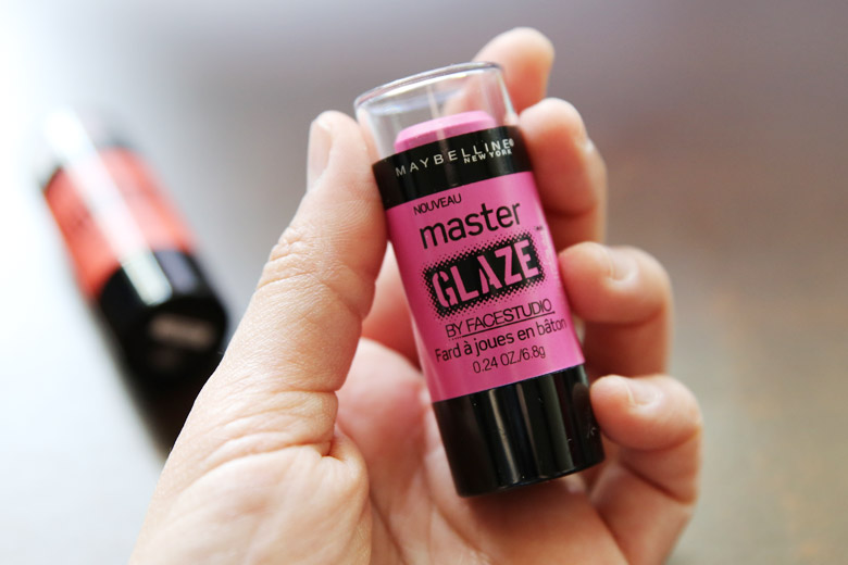 Maybelline Master Glaze by FaceStudio Blush Sticks in Pink Fever and Coral Sheen