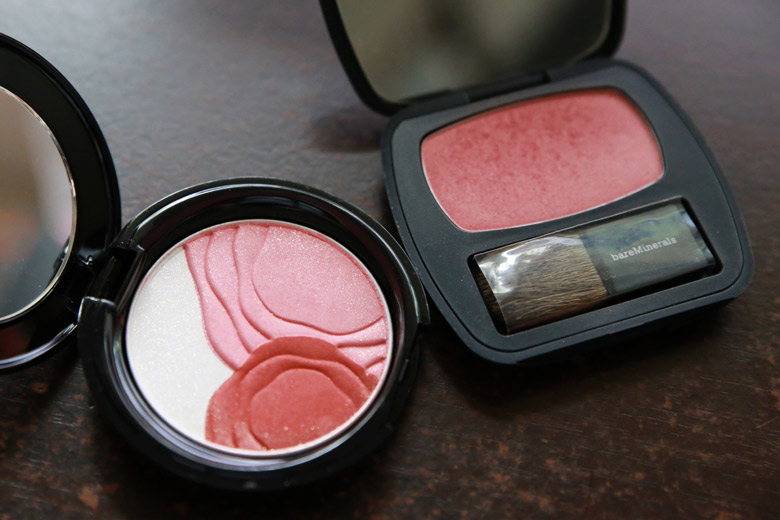 Shimmery Blushes