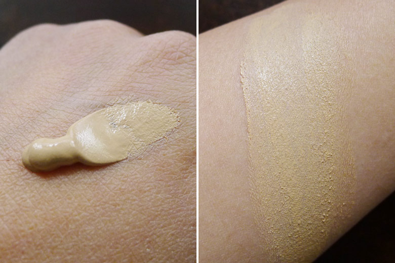 Tarte Amazonian Clay Full Coverage Foundation Swatch in Light Neutral