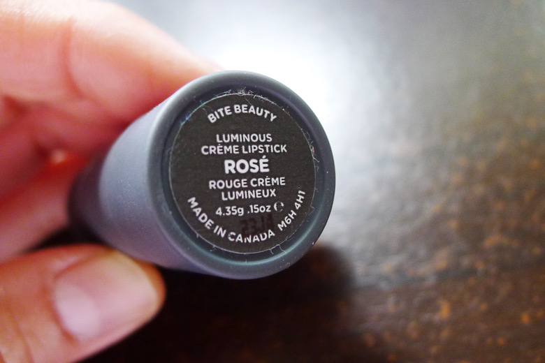 BITE Beauty Luminous Creme Lipstick in Rosé