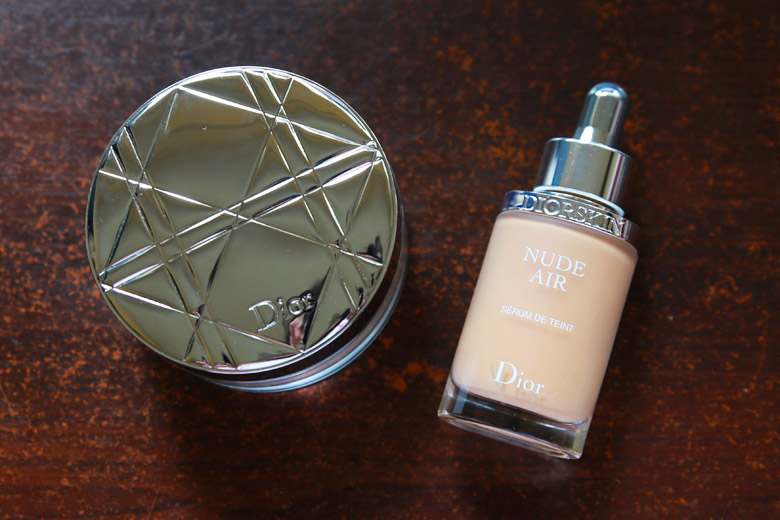 Dior Nude Air Serum de Teint and Healthy Invisible Glow Loose Powder