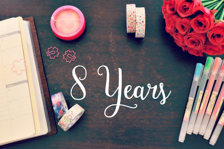 Celebrating 8 Years of Blogging With Something Extra Special!