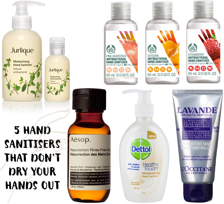 5 Hand Sanitisers That Don't Dry Skin Out