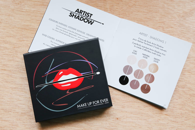 Review: Make Up For Ever Palette 9 Artist Shadow #1