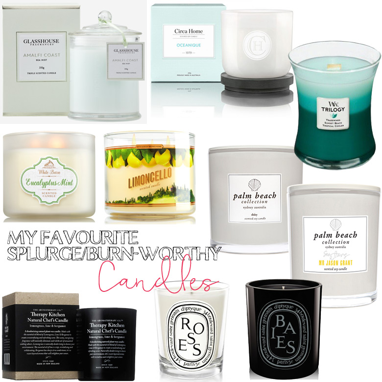 My Favourite Splurge-and-Burn-Worthy Candles