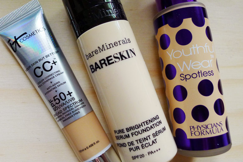 Blog Sale Foundations IT Cosmetics Bare Minerals Physicians Formula