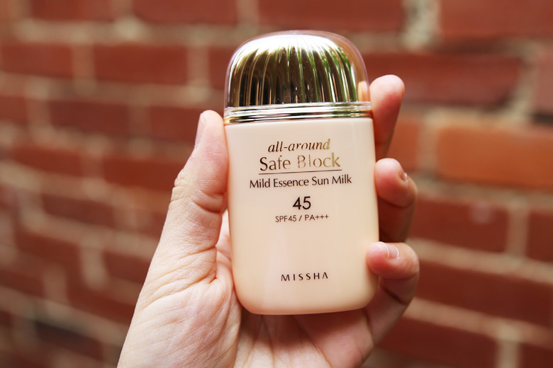 Missha All Around Safe Block Mild Essence Sun Milk SPF45