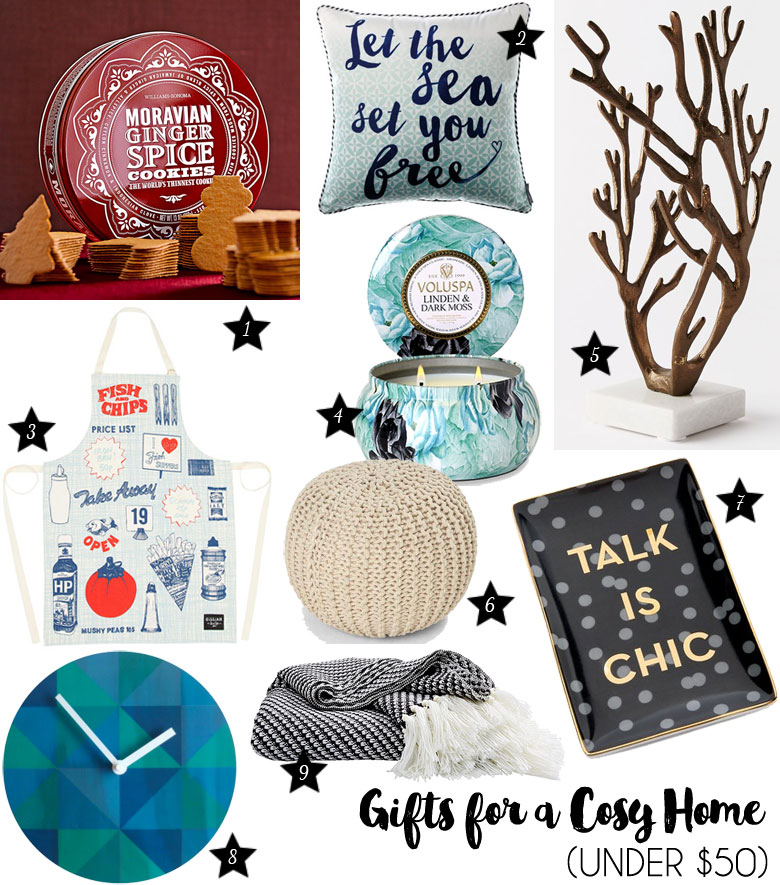 Christmas Gift Guide 2015 For A Cosy Home Under $50