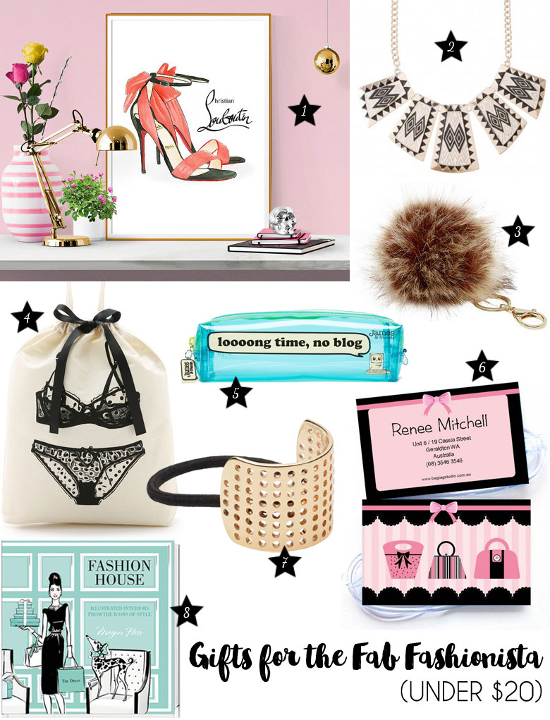 Christmas Gift Guide 2015 For The Fab Fashionista Under 20