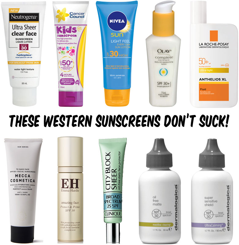 These Western Sunscreens Don't Suck