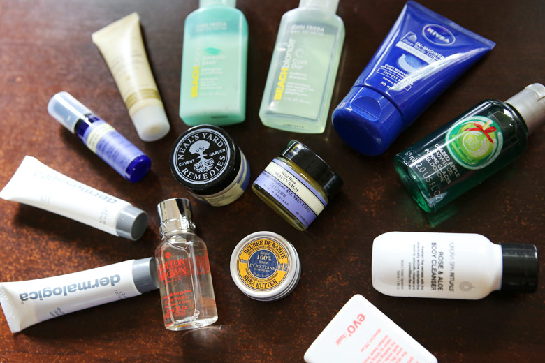 Travel Mini Beauty Products