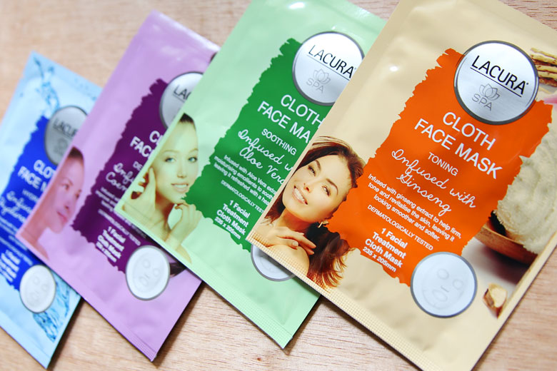 Lacura Cloth Face Masks 