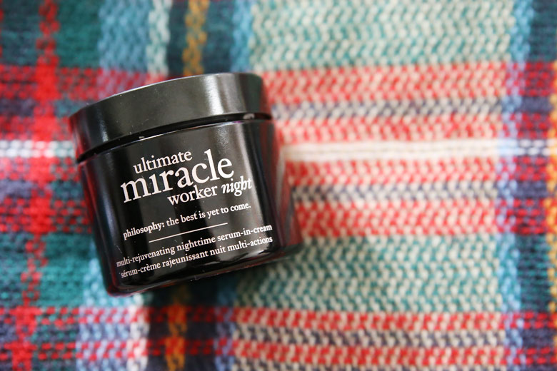 Don’t Know About Working Miracles, But This Philosophy Night Cream Works A Treat!