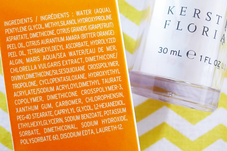 Kerstin Florian Correcting Serum C+ Infusion Ingredients