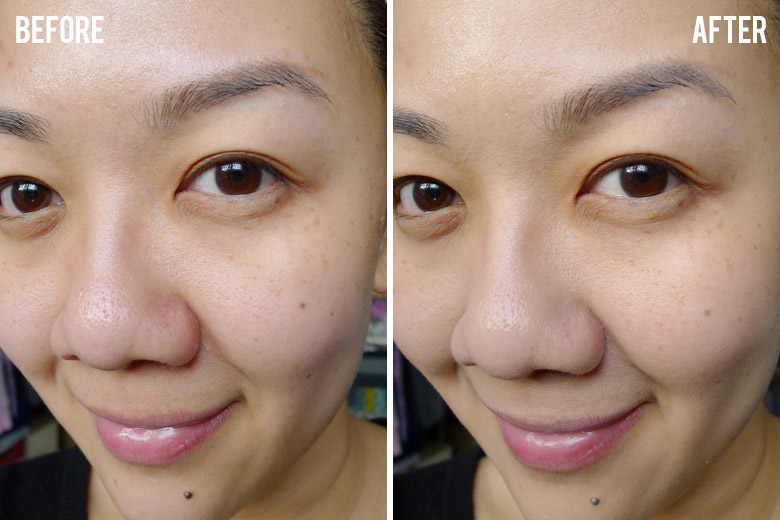 Sulwhasoo Perfecting Cushion Before and After