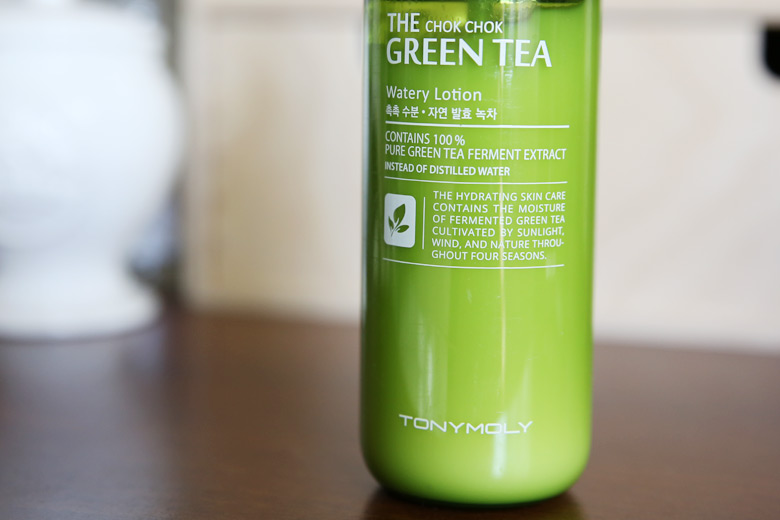 Tony Moly The Chok Chok Green Tea Watery Lotion: Water? What Water?