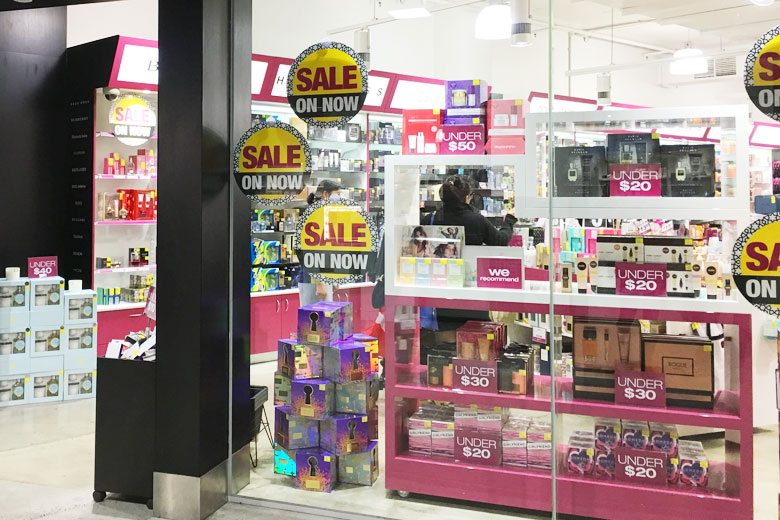 Discount Beauty Stores and Pop-Up Booths