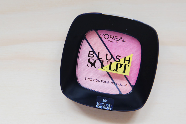 L’Oreal Blush Sculpt Trio Contouring Blush in Soft Rosy