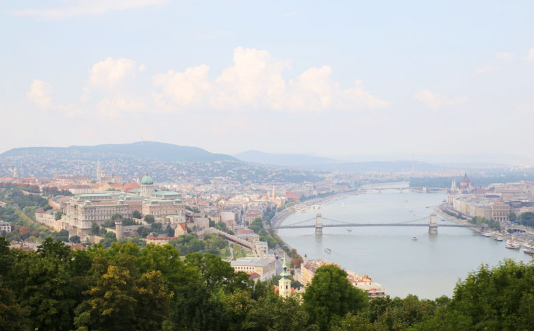 Panoramic View of Budapest