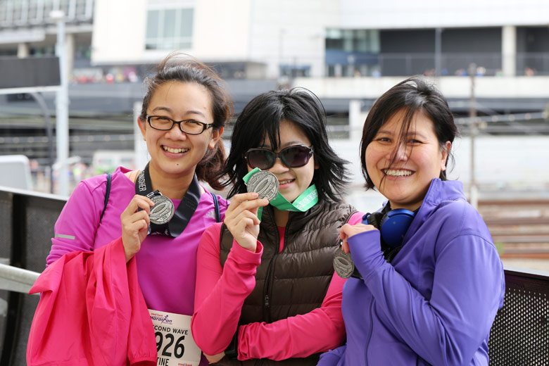 Norlin, LeGeeque and I Melbourne Marathon 10km 2016