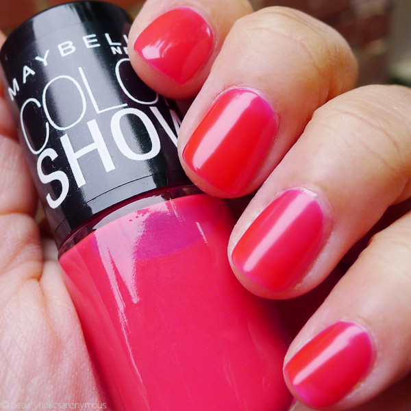 Quickie Mention: Maybelline Color Show Nail Lacquer in Pink Shock