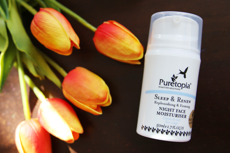 Let Your Skin Sleep Well With Puretopia’s Sleep and Renew Night Face Moisturiser