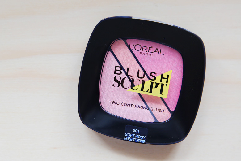 L’Oreal Blush Sculpt Trio Contouring Blush in Soft Rosy: Sculpt and Contour? Nah. All Round Blush? Oh Yes!